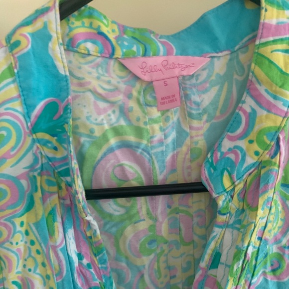 Lilly Pulitzer tunic top - Picture 2 of 3